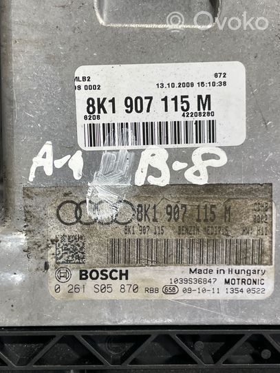 Audi A4 S4 B8 8K Sterownik / Moduł ECU 8K1907115M