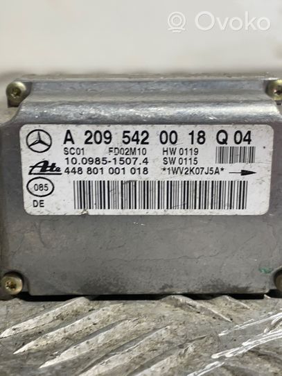 Mercedes-Benz C W203 Aktiivijousituksen ohjainlaite (ESP) A2095420018