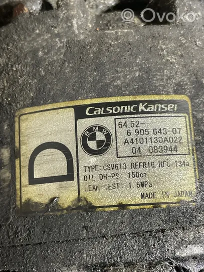 BMW 5 E39 Oro kondicionieriaus kompresorius (siurblys) 6905643