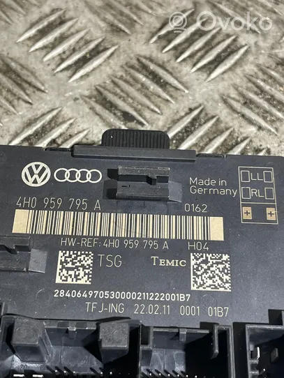 Audi A8 S8 D4 4H Durų elektronikos valdymo blokas 4H0959795A