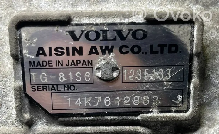 Volvo XC90 Boîte de vitesse automatique TG81SC