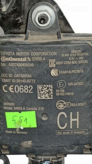 Toyota C-HR Capteur radar d'angle mort 88162F4010