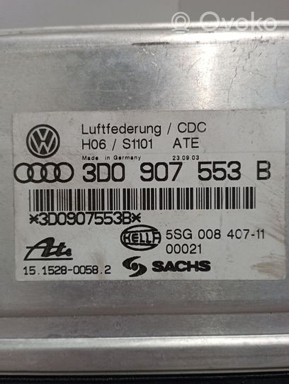 Volkswagen Phaeton Sterownik / Moduł zawieszenia pneumatycznego 3D0907553B
