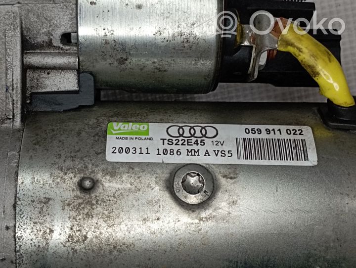 Audi Q5 SQ5 Käynnistysmoottori 059911022