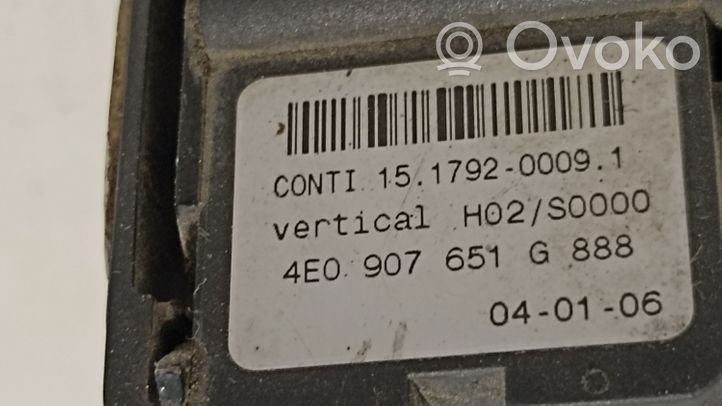 Audi A8 S8 D3 4E Acceleration sensor 4E0907651G