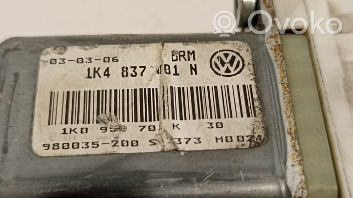 Volkswagen Golf V Silniczek podnośnika szyby drzwi przednich 1K0959793G