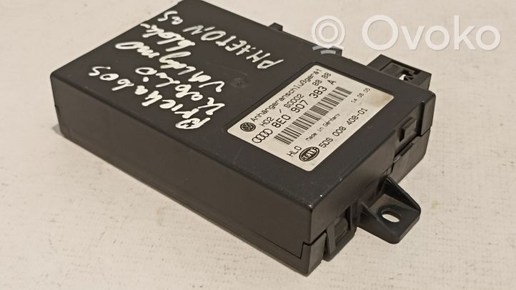 Volkswagen Phaeton Tow bar trailer control unit/module 8E0907383A