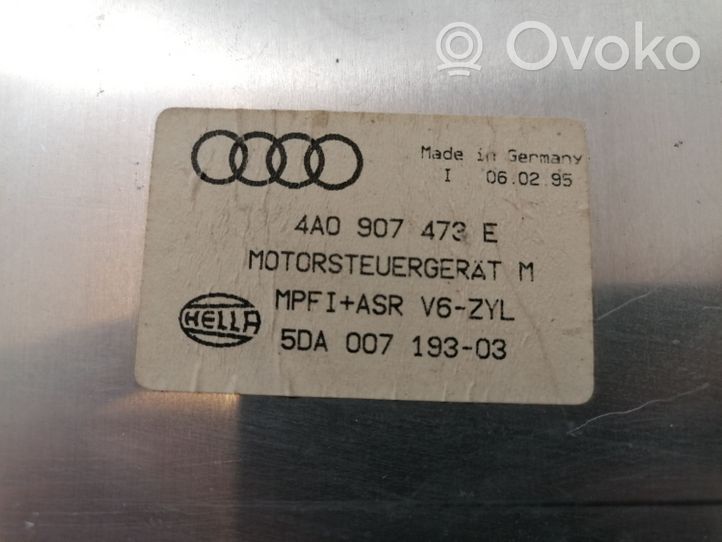 Audi A6 S6 C4 4A Dzinēja vadības bloks 4A0907473E