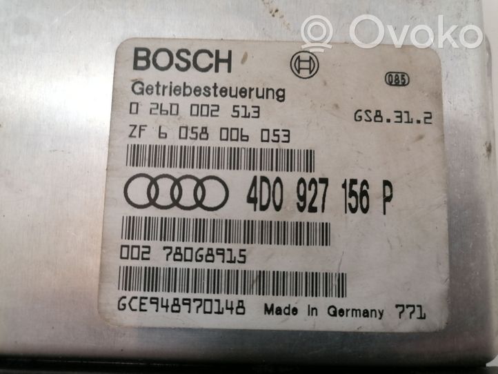 Audi A8 S8 D2 4D Module de contrôle de boîte de vitesses ECU 0260002513