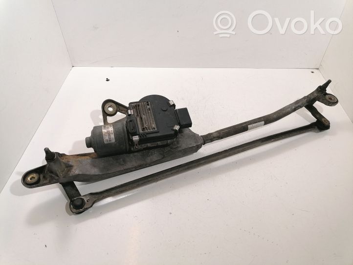 Audi A8 S8 D3 4E Tringlerie et moteur d'essuie-glace avant 4E1955119B