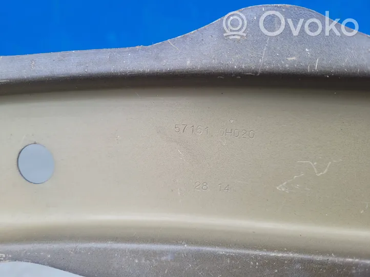 Toyota Aygo AB40 Panel mocowanie chłodnicy / dół 571610H020