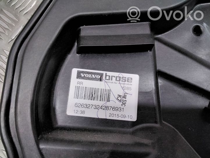 Volvo V70 Takaikkunan nostomekanismi ilman moottoria 913951