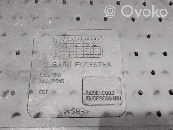 Subaru Forester SH Rear floor mat J505ESC002