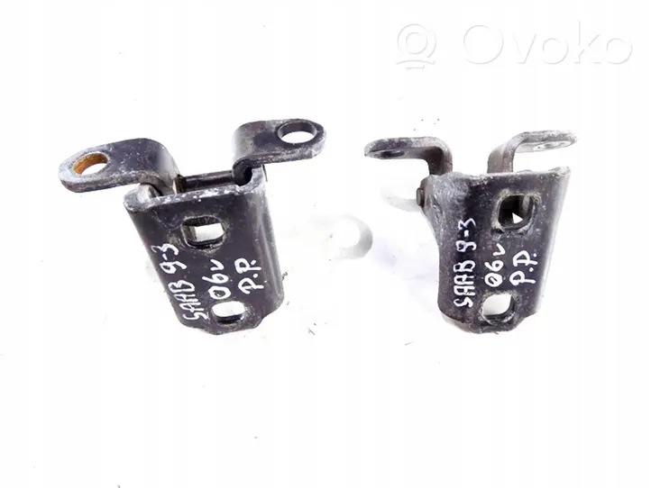 Saab 9-3 Ver2 Set di cerniere portiera anteriore 