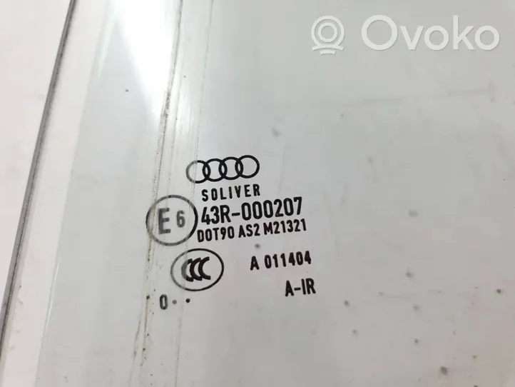 Audi A6 C7 Front door window/glass (coupe) 