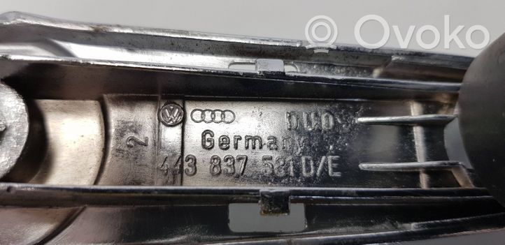 Volkswagen PASSAT B5.5 Galinio lango atidarymo rankenėlė 443837581D