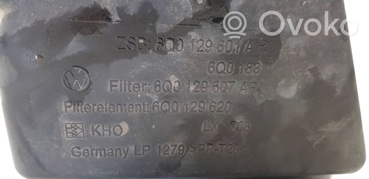 Skoda Fabia Mk1 (6Y) Boîtier de filtre à air 6Q0129601AR