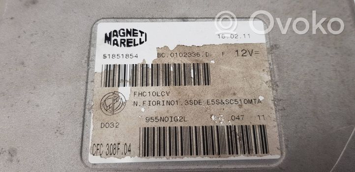 Citroen Nemo Module de contrôle de boîte de vitesses ECU 51851854