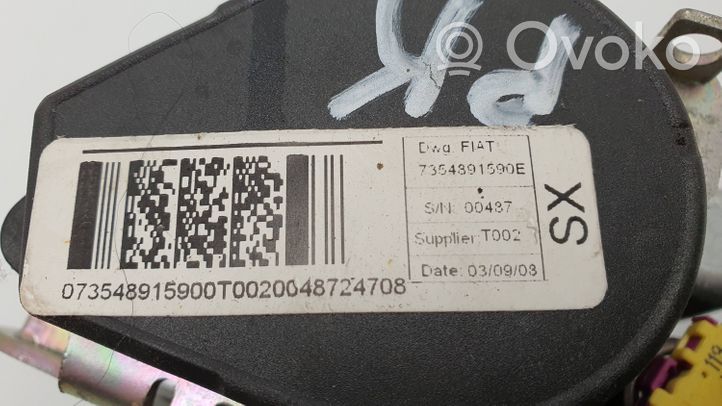 Citroen Nemo Pas bezpieczeństwa fotela przedniego 7354391590E