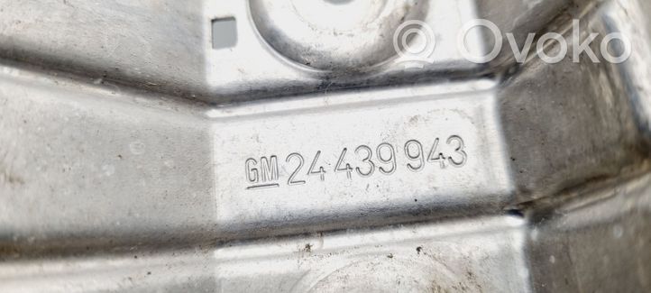 Opel Vectra B Klamka zewnętrzna drzwi tylnych 24439943