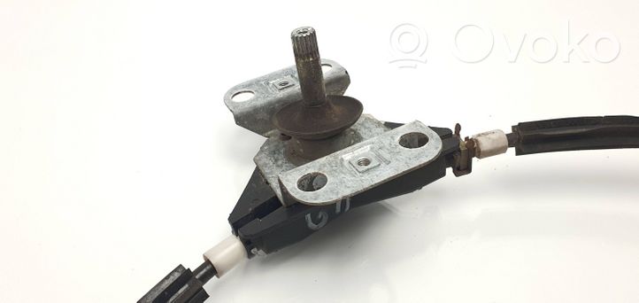 Volkswagen PASSAT B3 Takaoven manuaalinen ikkunan nostin 357839401