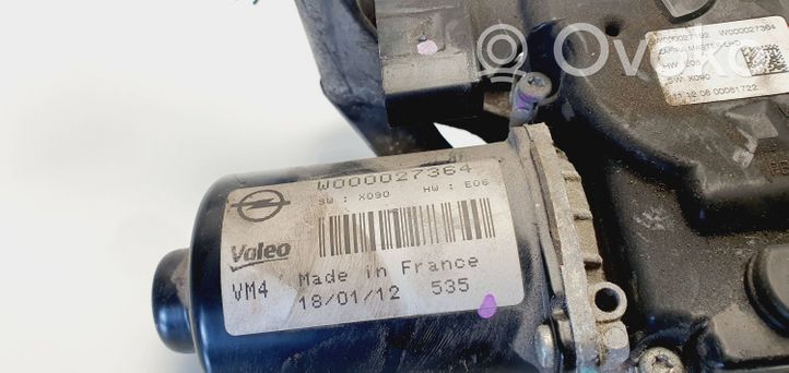 Opel Zafira C Wiper motor W000027364