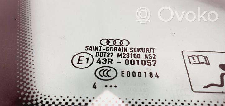 Audi A4 S4 B7 8E 8H Galinis šoninis kėbulo stiklas 8E5845299M