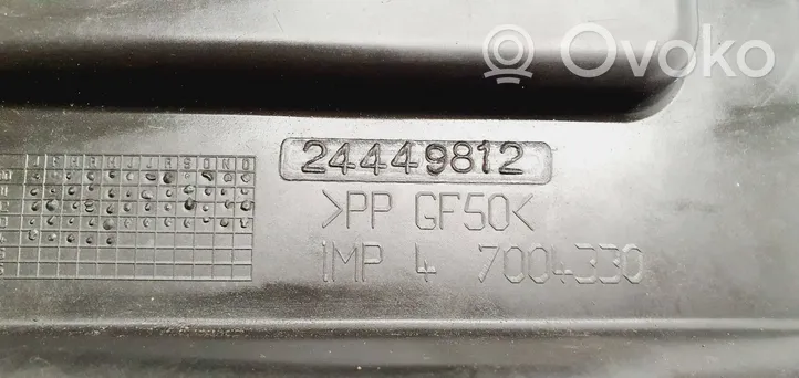 Opel Zafira A Boîte de batterie 24449812