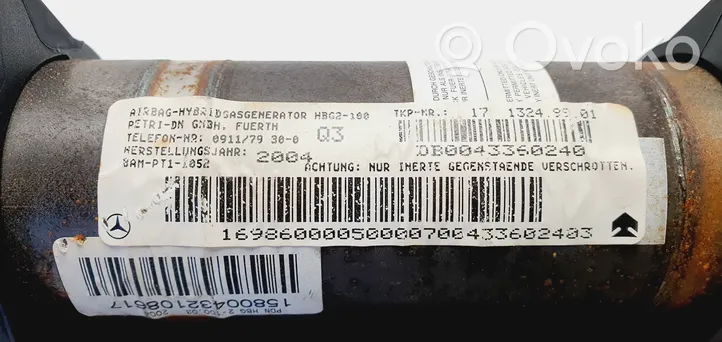 Mercedes-Benz A W169 Poduszka powietrzna Airbag pasażera 1713349901