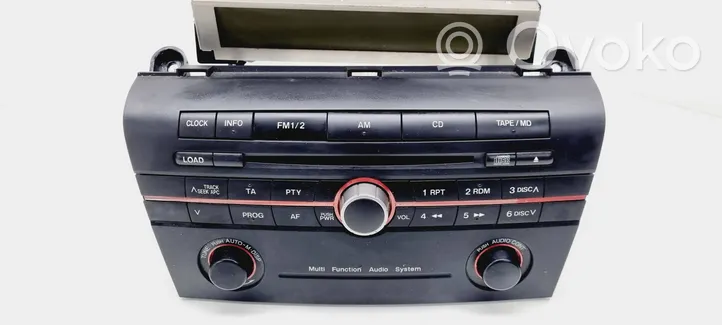 Mazda 3 I Unité principale radio / CD / DVD / GPS BP4M66950A