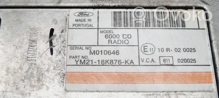 Ford Galaxy Panel / Radioodtwarzacz CD/DVD/GPS YM2118K876KA