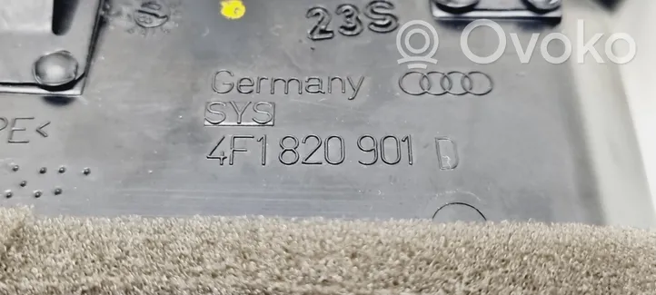 Audi A6 S6 C6 4F Kojelaudan sivutuuletussuuttimen kehys 4F1820901D
