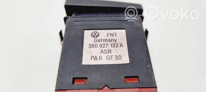 Volkswagen PASSAT B5 Interruttore di controllo della trazione (ASR) 3B0927133A