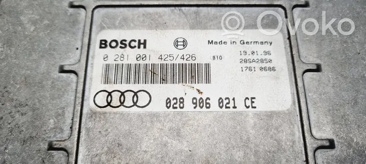 Audi A4 S4 B5 8D Komputer / Sterownik ECU i komplet kluczy 8D0919033AX