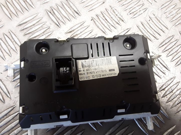 Ford Fiesta Monitori/näyttö/pieni näyttö 8A6T18B955BL