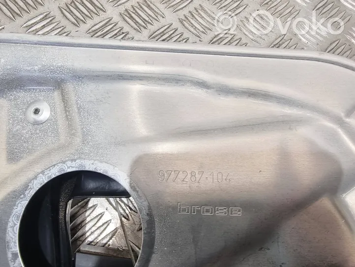 Mercedes-Benz E W212 Mechanizm podnoszenia szyby tylnej bez silnika 977287104