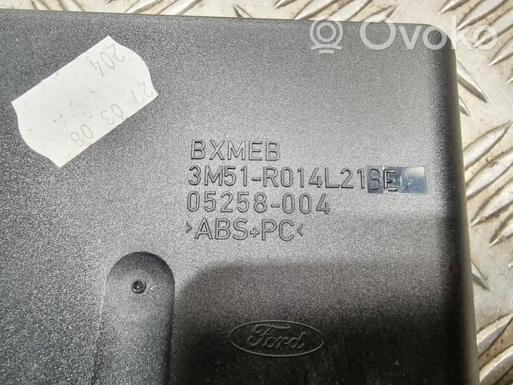Ford C-MAX I Dysze / Kratki środkowego nawiewu deski rozdzielczej 3M51R014L21BE