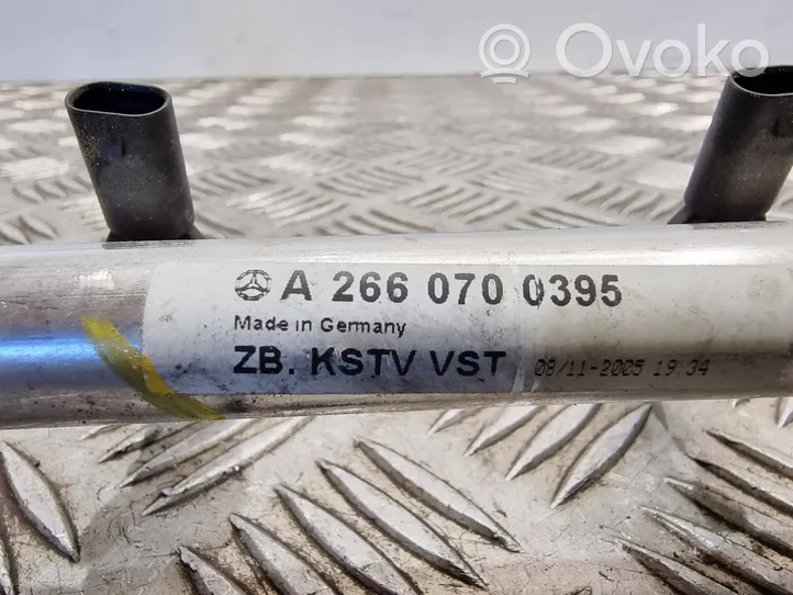 Mercedes-Benz B W245 Fuel main line pipe A2660700395