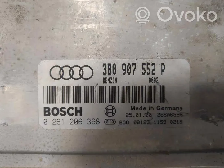 Audi A6 S6 C5 4B Moottorin ohjainlaite/moduuli 3B0907552P