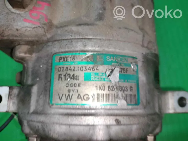 Volkswagen Golf V Compressore aria condizionata (A/C) (pompa) 02842303464