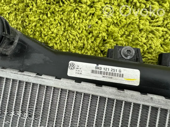 Volkswagen Scirocco Radiateur de refroidissement 5k0121251g