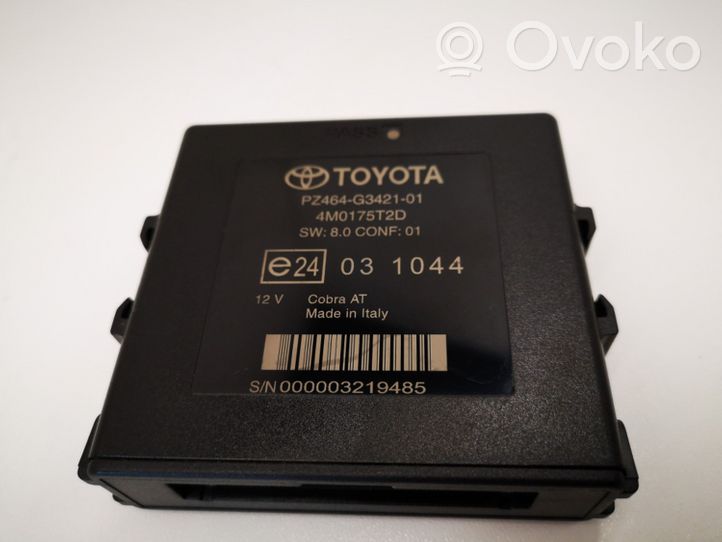 Toyota Prius (XW30) Boîtier module alarme PZ464G342101
