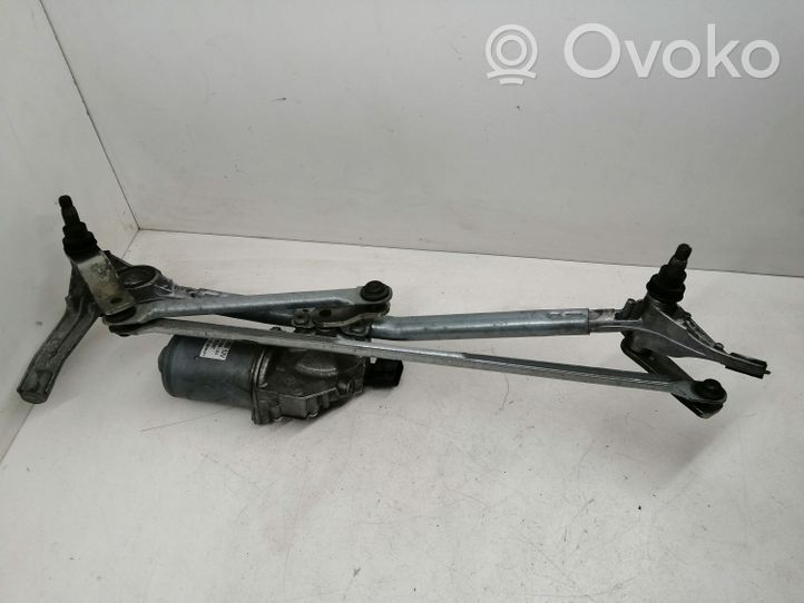 BMW 3 E90 E91 Motor y varillaje del limpiaparabrisas delantero 697826304