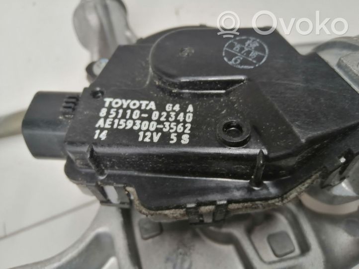 Toyota Auris E180 Tiranti del tergicristallo anteriore 8511002340