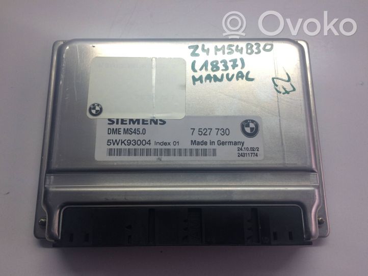 BMW Z4 E85 E86 Calculateur moteur ECU 5WK93004