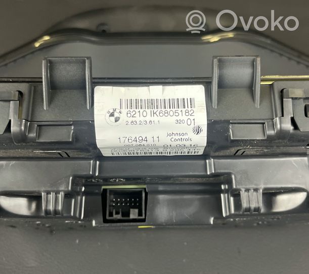 BMW X1 F48 F49 Speedometer (instrument cluster) 6805182