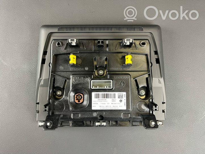 Renault Zoe Monitori/näyttö/pieni näyttö 280346916R