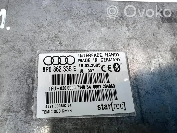 Audi A4 S4 B7 8E 8H Centralina/modulo bluetooth 8P0862335E