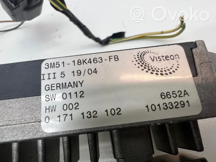 Volvo V50 Radiateur électrique de chauffage auxiliaire 3M5118K463FB