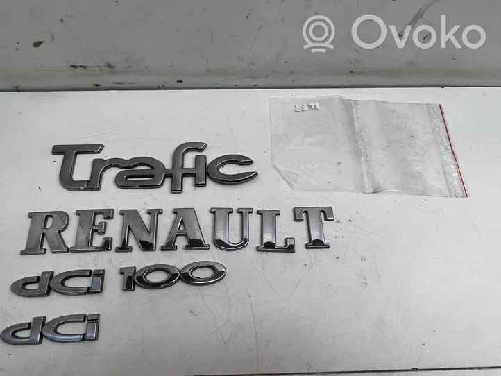 Renault Trafic II (X83) Logo/stemma case automobilistiche 